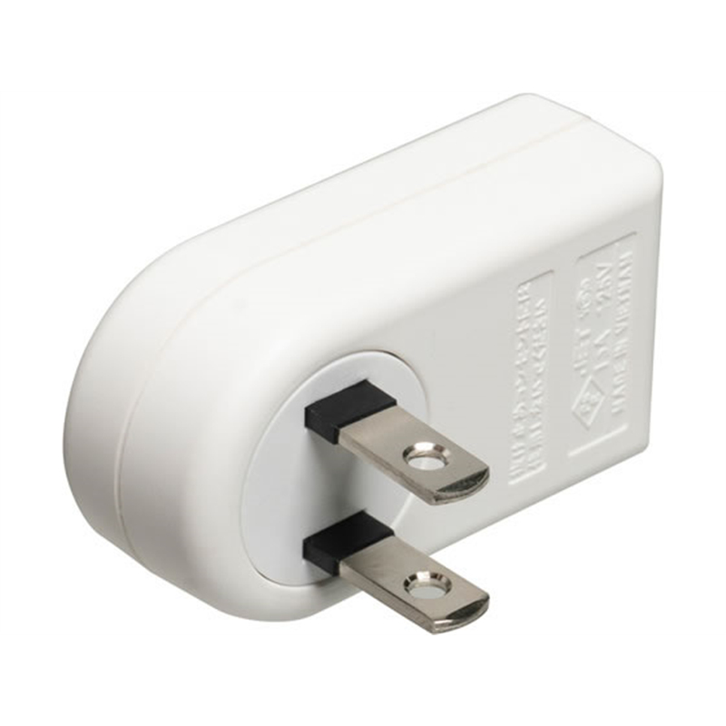朝日電器 耐雷回転アダプター ホワイト A-390SB(W) 1個（ご注文単位1個）【直送品】