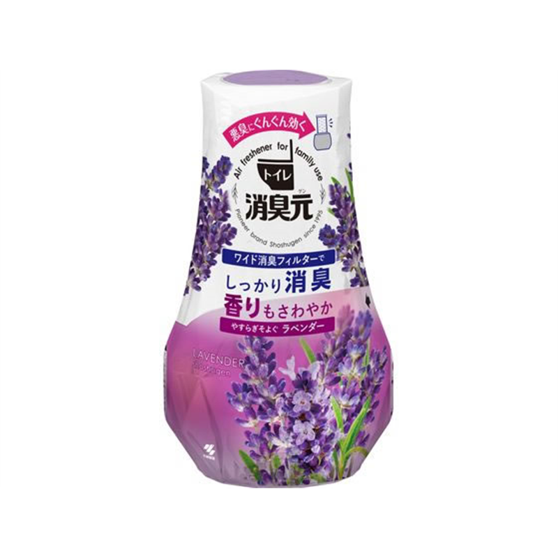 小林製薬 トイレの消臭元 やすらぎそよぐラベンダー 400mL 1個（ご注文単位1個）【直送品】