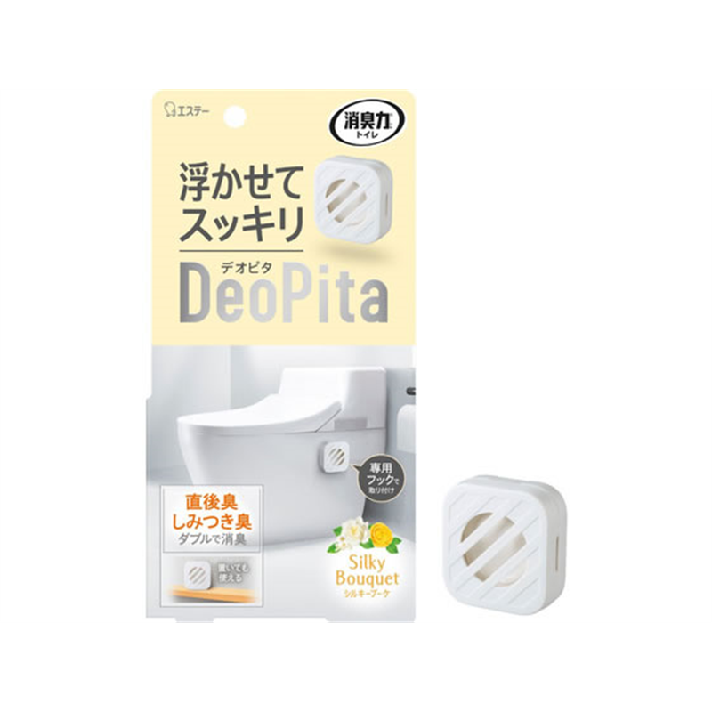 エステー 消臭力 DeoPita トイレ用 本体 シルキーブーケ 1個（ご注文単位1個）【直送品】