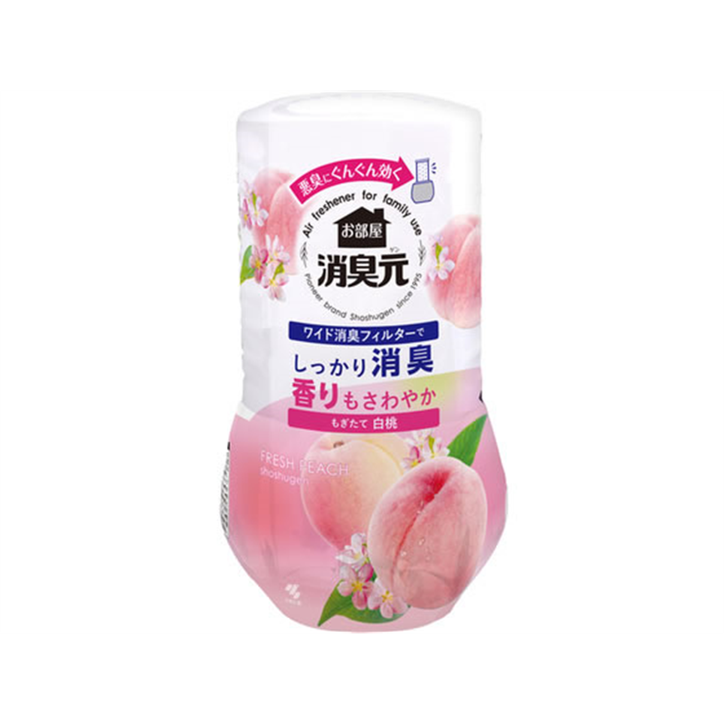 小林製薬 お部屋の消臭元 もぎたて白桃 400mL 1個（ご注文単位1個）【直送品】
