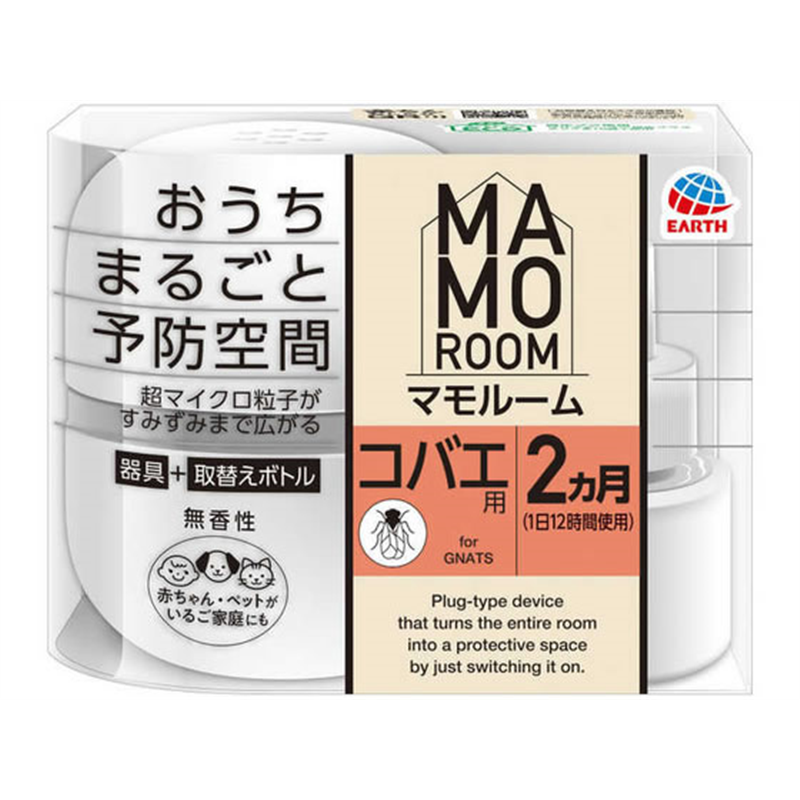 アース製薬 マモルーム コバエ用 2ヵ月用セット 1本入 45mL 1個(ご注文単位1個)【直送品】