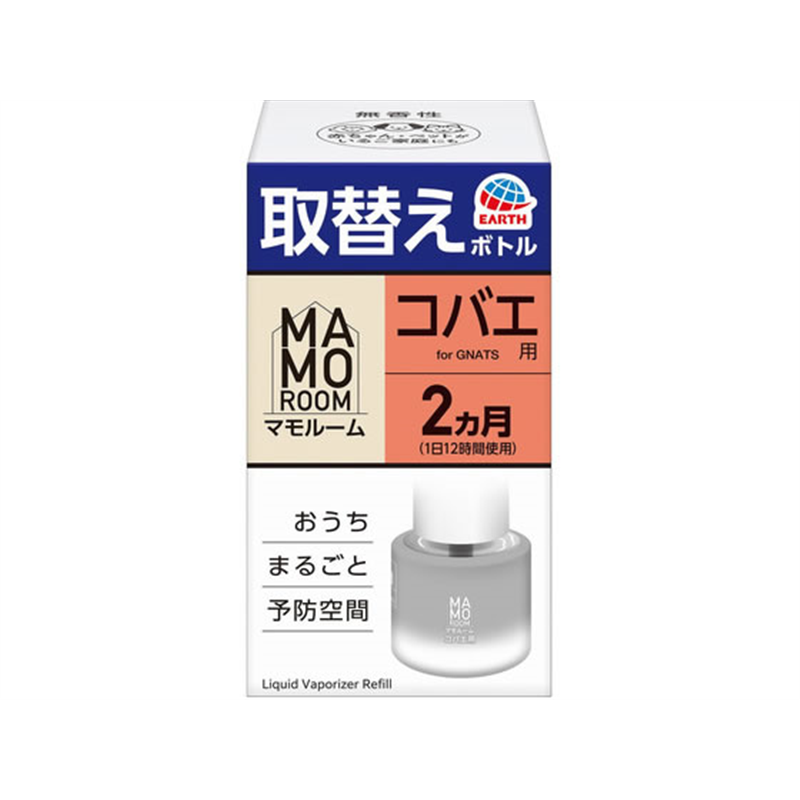 アース製薬 マモルーム コバエ用 取替ボトル 2ヵ月用 1本 1個(ご注文単位1個)【直送品】