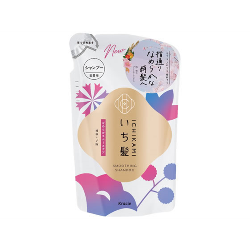 クラシエ いち髪 なめらかスムースケア シャンプー 詰替 320mL 1個（ご注文単位1個）【直送品】