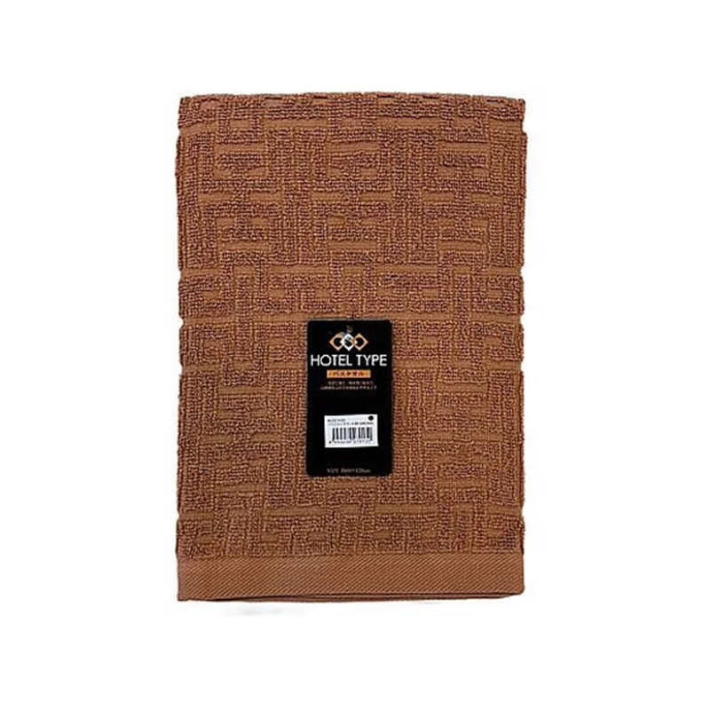 林 バスタオル BROWN 60×120cm 1セット 10枚入 54-0054-96 1セット(ご注文単位1セット)【直送品】