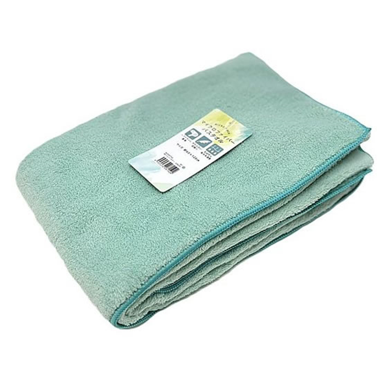 林 マイクロファイバーバスタオル 60×120cm GREEN 10枚 54-0055-1 1セット(ご注文単位1セット)【直送品】