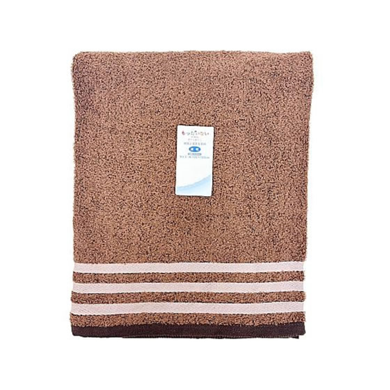 林 超大判タオル BROWN 100×180cm 10枚入 54-0054-85 1セット(ご注文単位1セット)【直送品】