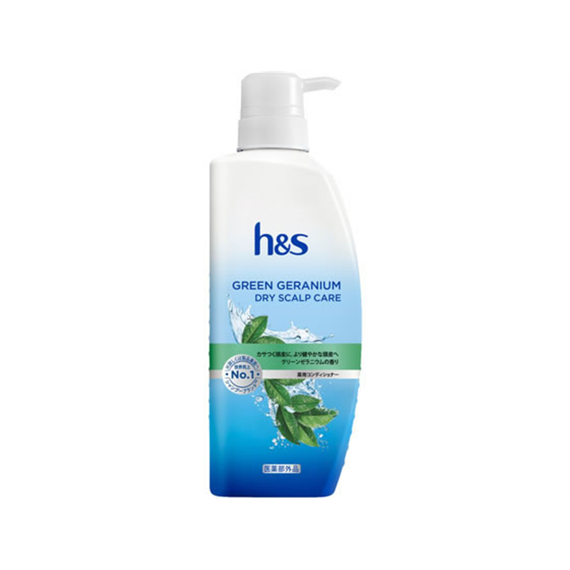 P&Gジャパン h&s グリーンゼラニウム ドライスカルプケア 薬用コンディショナ 1個（ご注文単位1個）【直送品】