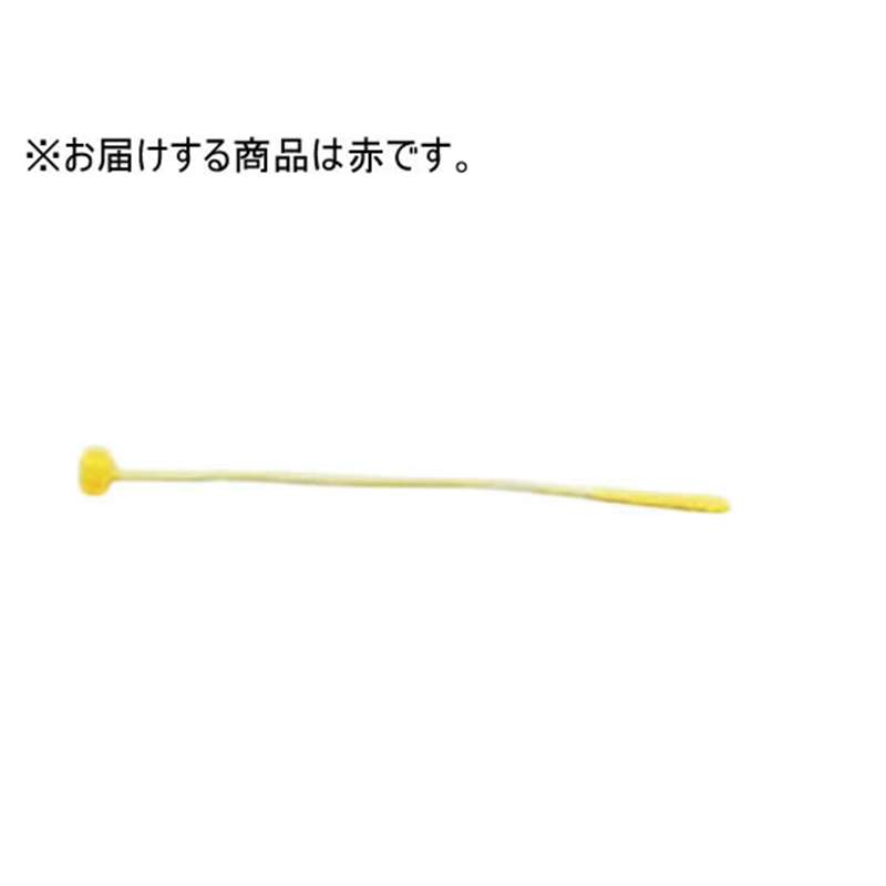 ストア・エキスプレス レインボーカラーナイロンループロック L8cm 赤 1000本 61 1袋(ご注文単位1袋)【直送品】