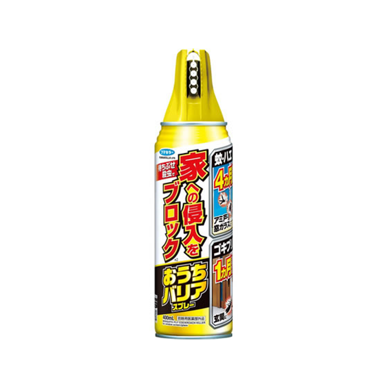 フマキラー おうち バリア スプレー 400mL 1本（ご注文単位1本）【直送品】