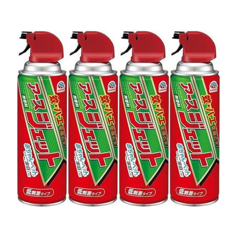 アース製薬 アースジェット 450mL 4本袋入り 1セット（ご注文単位1セット）【直送品】