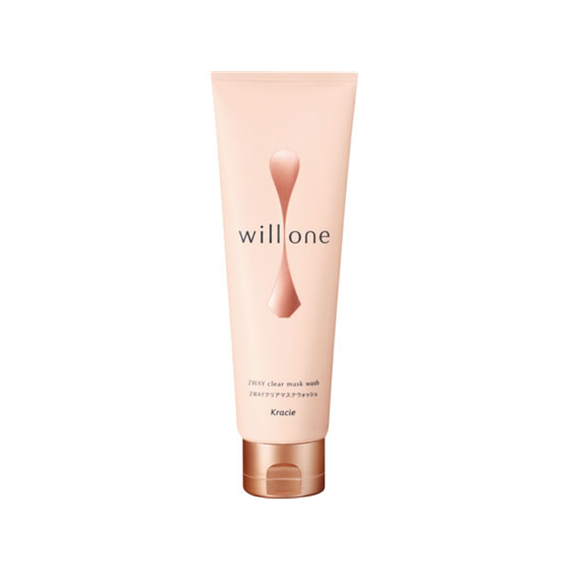 クラシエ willone 2WAYクリアマスクウォッシュ 130g 1本(ご注文単位1本)【直送品】