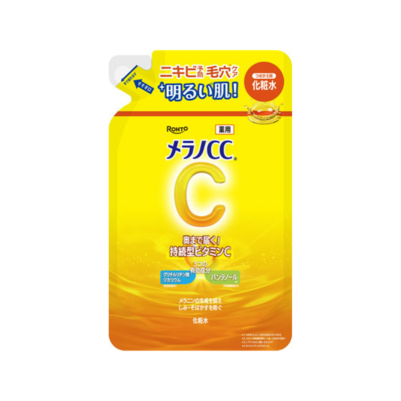 ロート製薬 メラノCC 薬用しみ対策美白化粧水 替 170mL 1個(ご注文単位1個)【直送品】