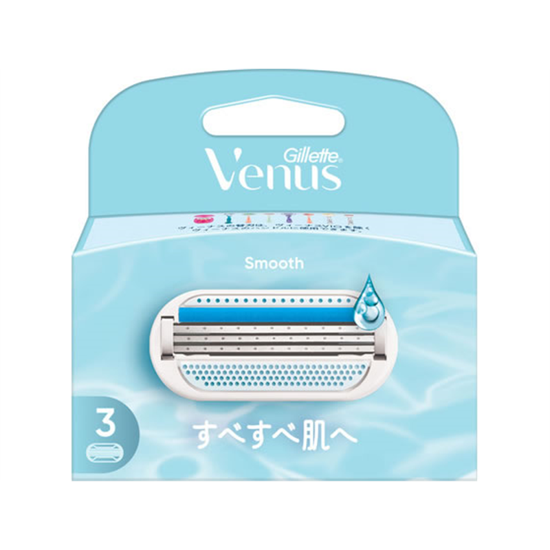 P&G ジレットヴィーナス すべすべ肌 替刃 3個 1個(ご注文単位1個)【直送品】