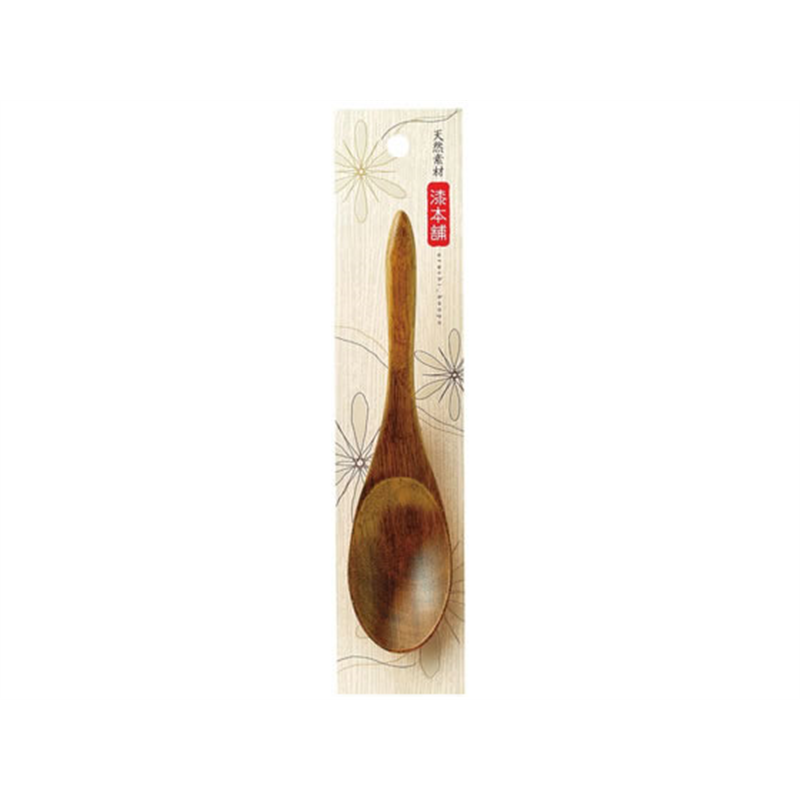 イシダ スプーン 漆 木製 216951 1本（ご注文単位1本）【直送品】