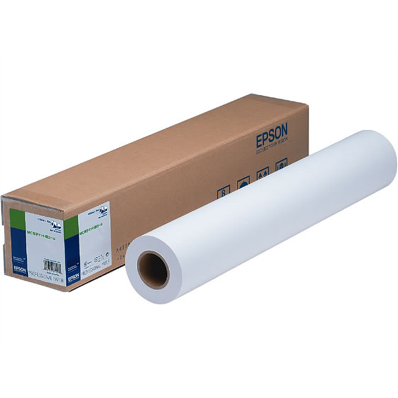エプソン プロッター用MC厚手マット紙 1118mm×25m MCSP44R4 1本（ご注文単位1本）【直送品】