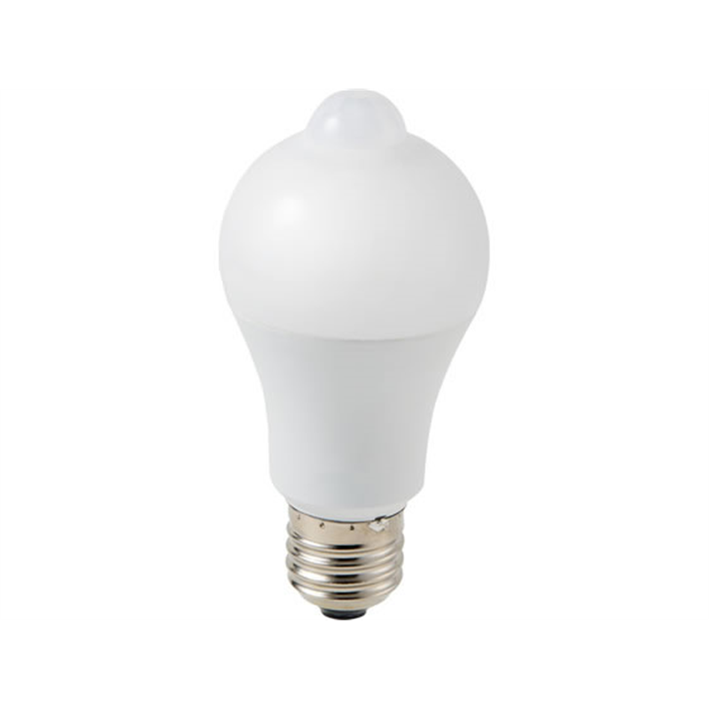 朝日電器 センサー付きLED電球 60W 電球色相当 LDA8L-G-G5 1個(ご注文単位1個)【直送品】