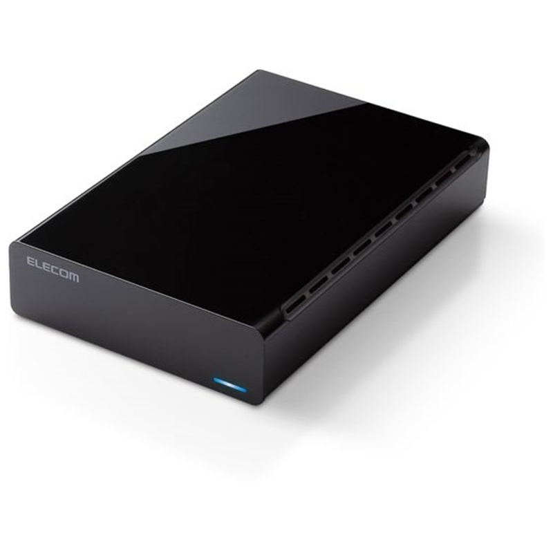 エレコム 外付けハードディスク 4TB ELD-HTV040UBK 1個（ご注文単位1個）【直送品】