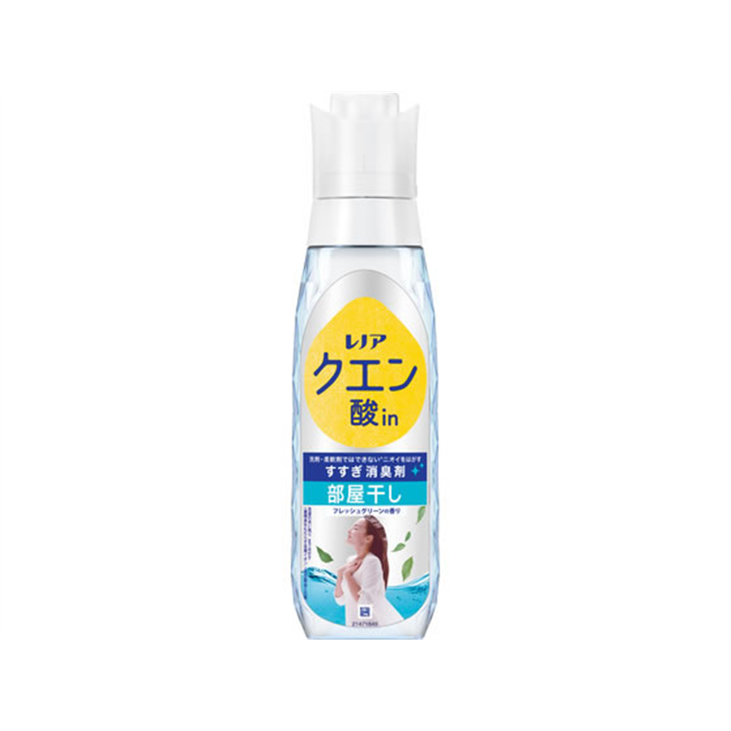 P&G レノア クエン酸in超消臭 部屋干し フレッシュグリーンの香り 本 1個（ご注文単位1個）【直送品】