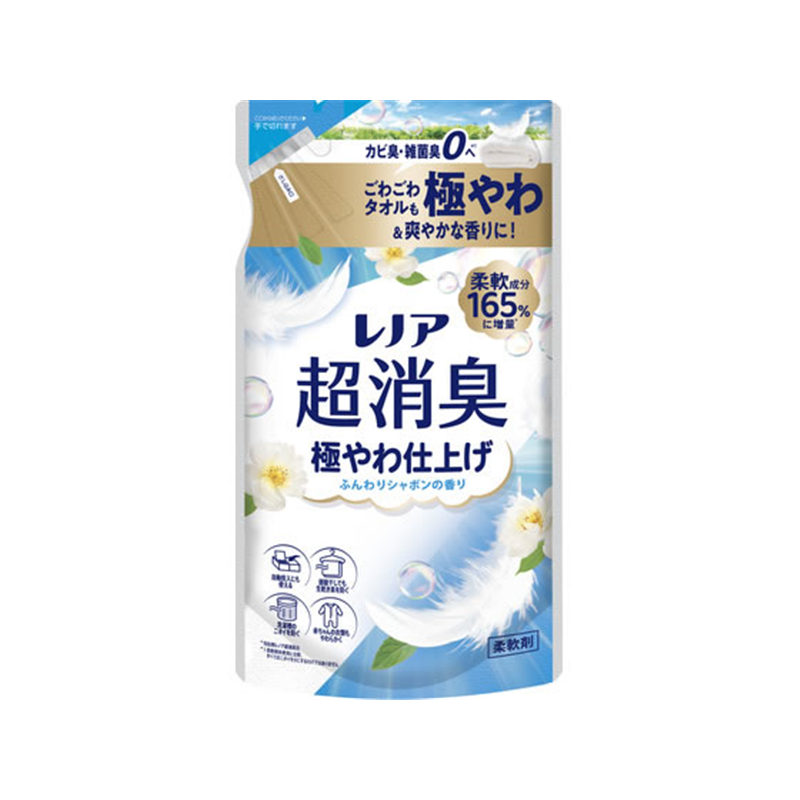 P&G レノア超消臭 極やわ仕上げ ふんわりシャボンの香り 詰 1個（ご注文単位1個）【直送品】