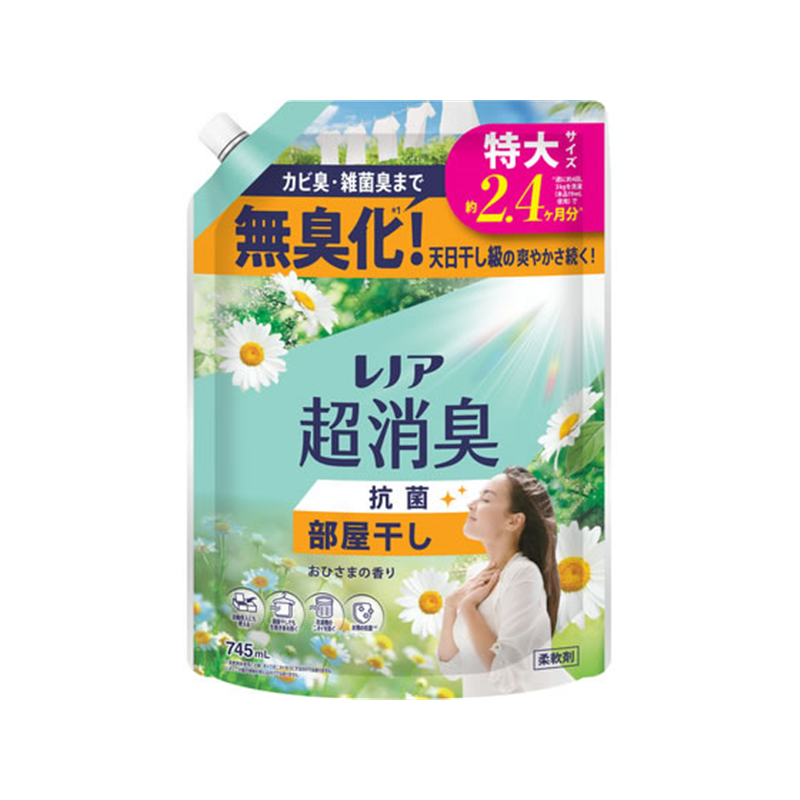 P&G レノア超消臭抗菌 部屋干し おひさまの香り 詰替 特 1個（ご注文単位1個）【直送品】