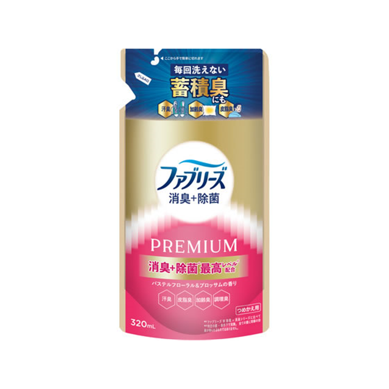 P&G ファブリーズ プレミアム パステルフローラル&ブロッサムの香り 詰替 3 1個（ご注文単位1個）【直送品】