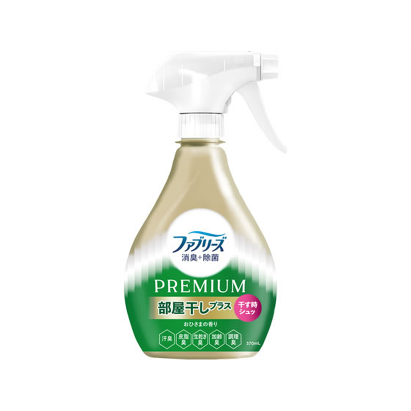 P&G ファブリーズプレミアム 部屋干しプラス おひさま 本体 370m 1本(ご注文単位1本)【直送品】