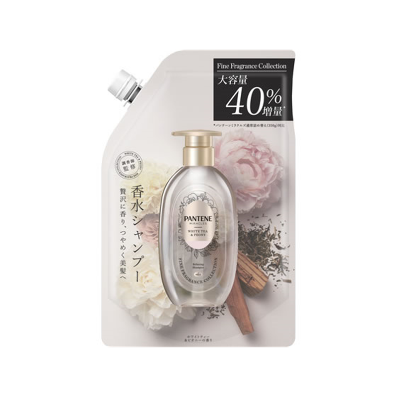 P&G パンテーンミラクルズ シャンプー ホワイトティー 替 500g 1個（ご注文単位1個）【直送品】