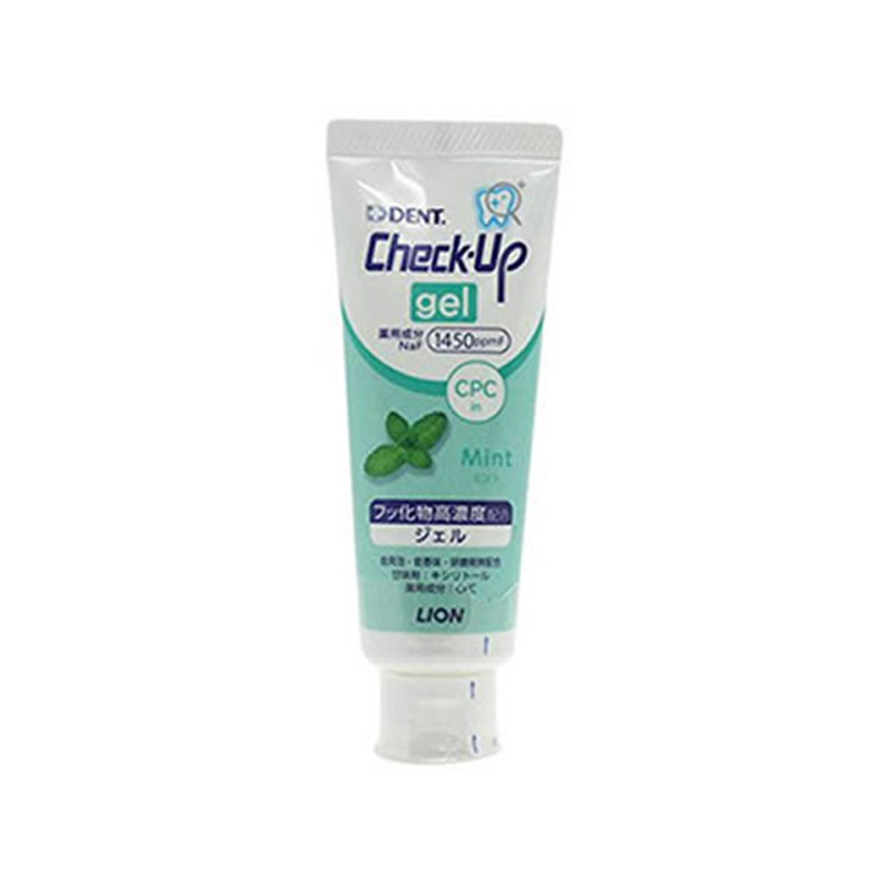 ライオン DENT.チェックアップジェル ミント 1450ppm(75g) 1個（ご注文単位1個）【直送品】