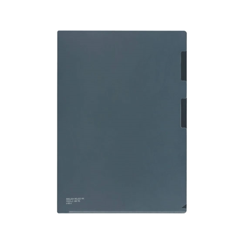 ライオン事務器 PPカラーホルダー A4 透明(T)10枚CF-6N-10P 1セット（ご注文単位1セット）【直送品】