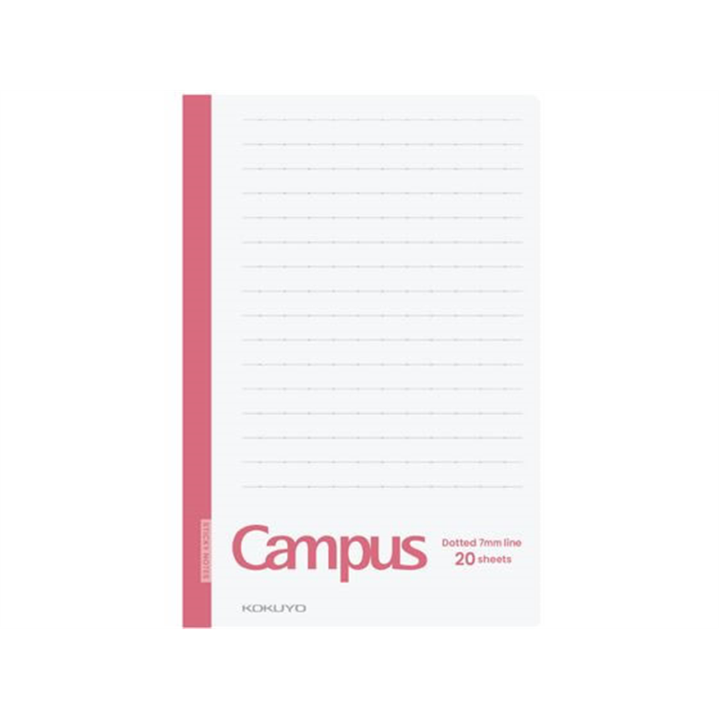 コクヨ キャンパス 教科書やプリントにもっと書き足せるノートふせん 153×105mm 20行 20枚ﾒ-NT152ATH 1冊（ご注文単位1冊）【直送品】