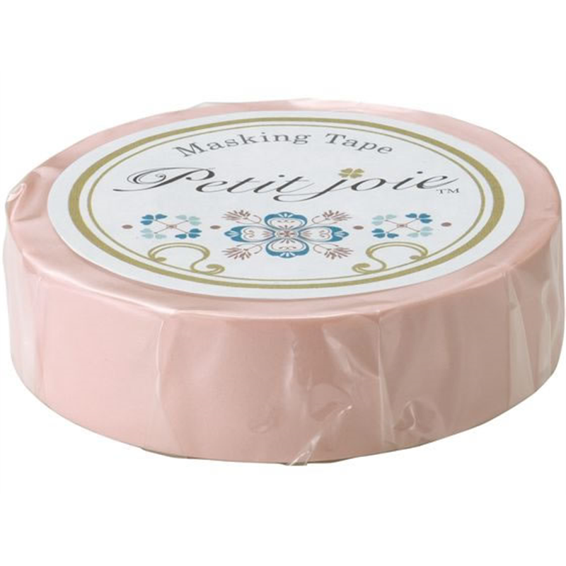 ニチバンPetit joie マスキングテープ ダスティピンク 15mm×18mPJMT-15S077 1巻（ご注文単位1巻）【直送品】