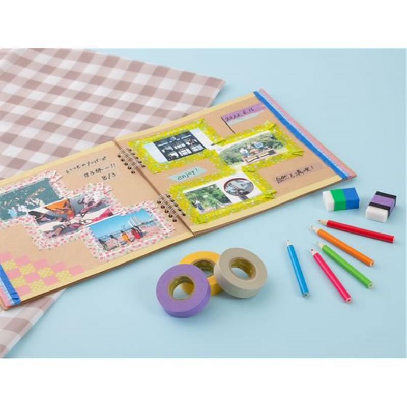 ニチバンPetit joie マスキングテープ ダスティピンク 15mm×18mPJMT-15S077 1巻(ご注文単位1巻)【直送品】