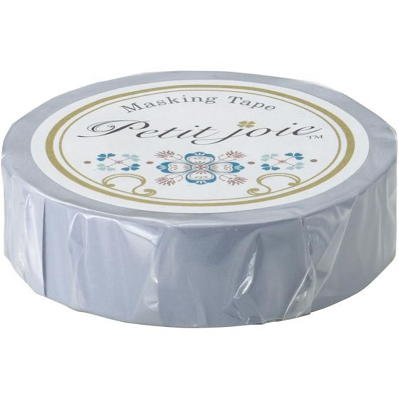 ニチバンPetit joie マスキングテープ ダスティブルー 15mm×18mPJMT-15S078 1巻（ご注文単位1巻）【直送品】