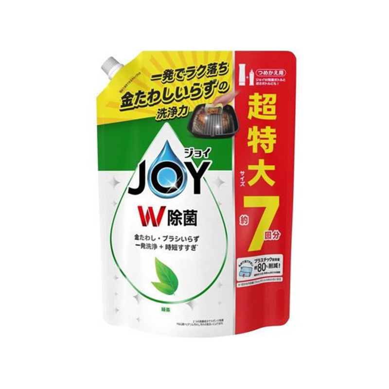 Ｐ＆Ｇ 除菌ジョイコンパクト 緑茶の香り 詰替 超特大 930mL 1個（ご注文単位1個）【直送品】