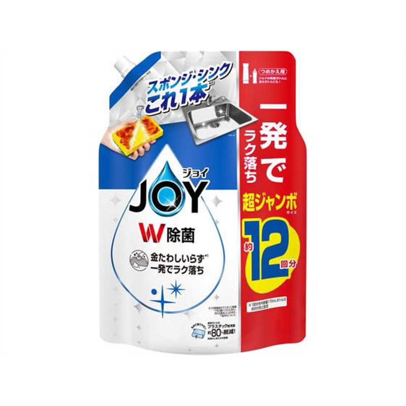 Ｐ＆Ｇ 除菌ジョイコンパクト 詰替 超ジャンボ 1550mL 1個（ご注文単位1個）【直送品】
