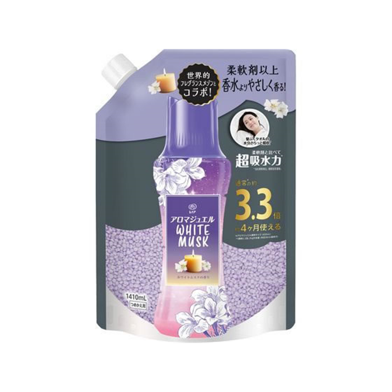Ｐ＆Ｇ レノアアロマジュエル ホワイトムスク 詰替 超特大 1410mL 1個（ご注文単位1個）【直送品】