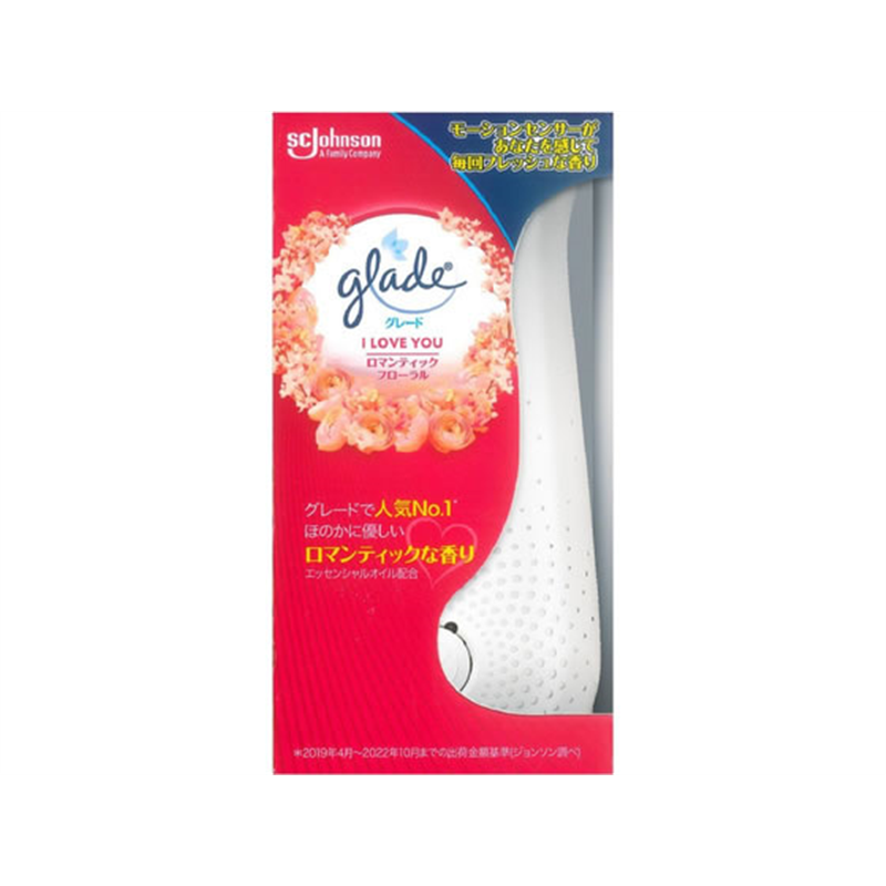 ジョンソン グレード 消臭センサー&スプレー ロマンティックフローラル 本体 18mL 1個（ご注文単位1個）【直送品】