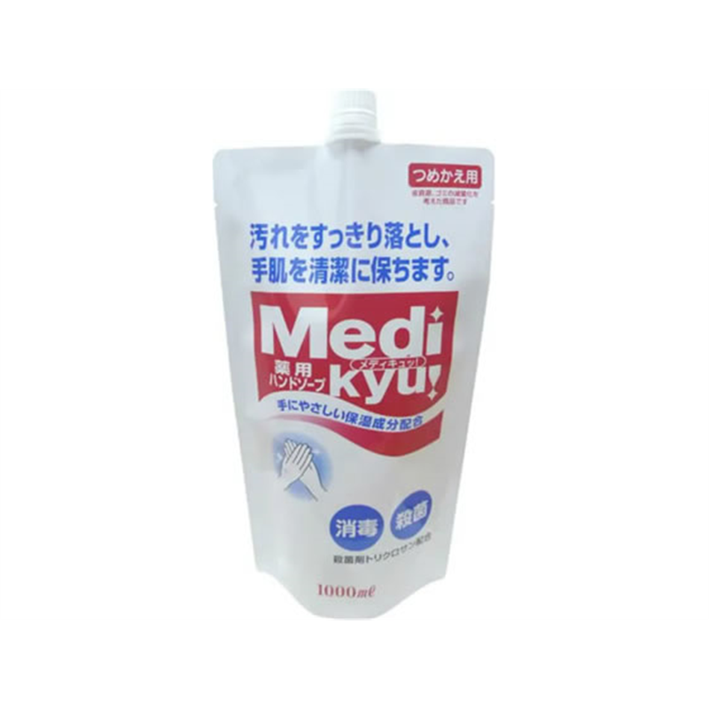 ロケット石鹸 アニモ 薬用ハンドソープ メディキュッ 詰替 1000mL 1個（ご注文単位1個）【直送品】
