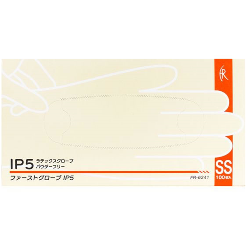 ファーストレイト ファーストグローブ IP5 SS 100枚FR-6241 1箱（ご注文単位1箱）【直送品】