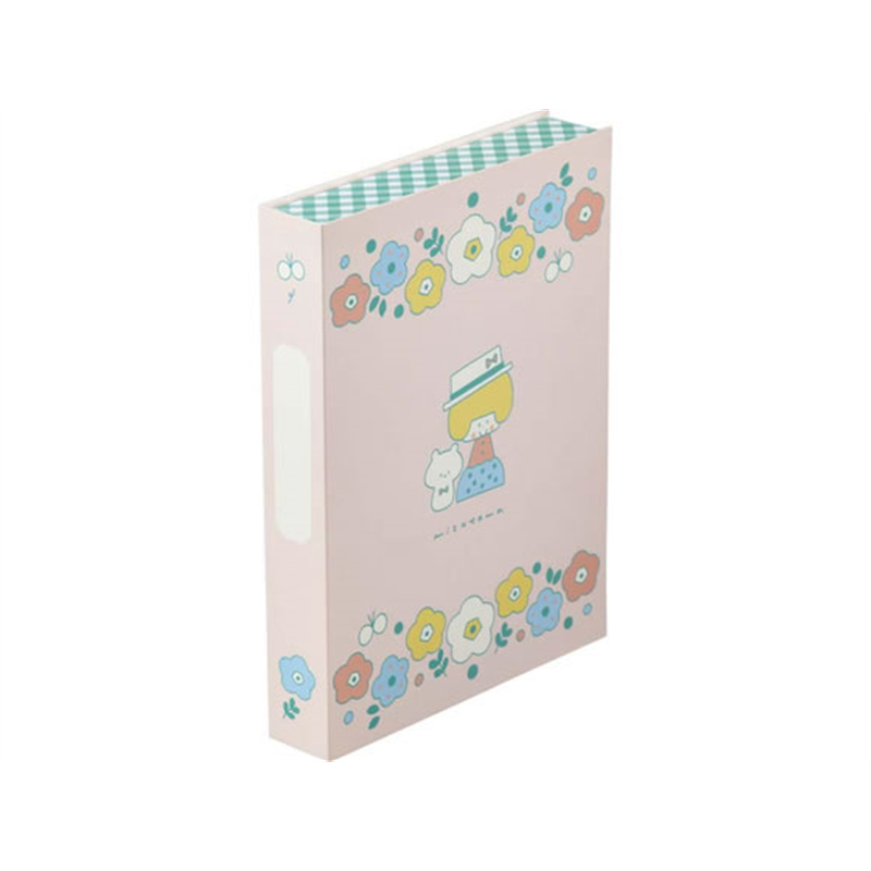 キングジム スタンドボックス A5 mizutama フラワーDC2585-001 1冊(ご注文単位1冊)【直送品】