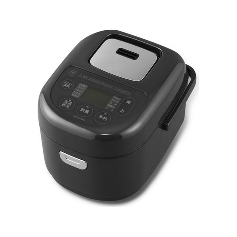 アイリスオーヤマ IHジャー炊飯器 3合 ブラックRC-IKB30-B 1台（ご注文単位1台）【直送品】