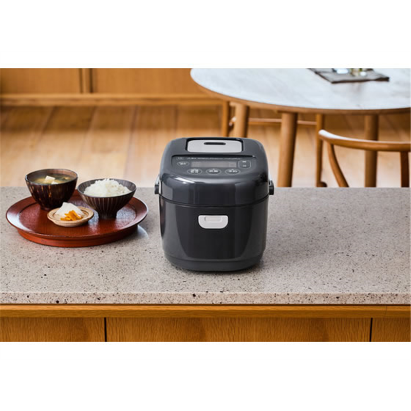 アイリスオーヤマ IHジャー炊飯器 3合 ブラックRC-IKB30-B 1台(ご注文単位1台)【直送品】