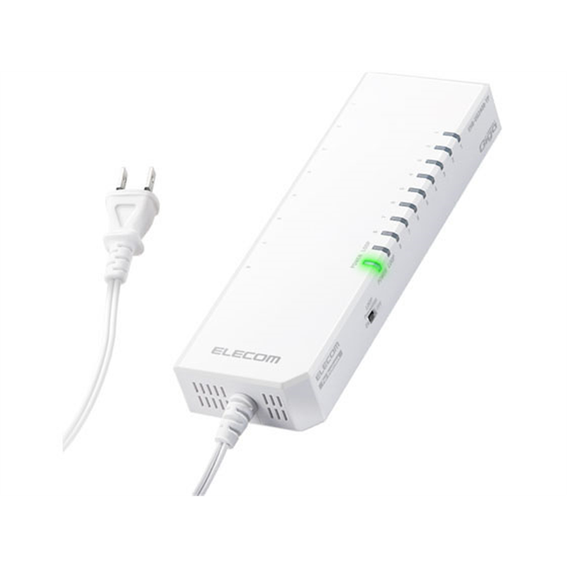 エレコム 1000BASE-T対応TAP型スイッチ 8ポートEHB-UG2A08-TP 1個(ご注文単位1個)【直送品】