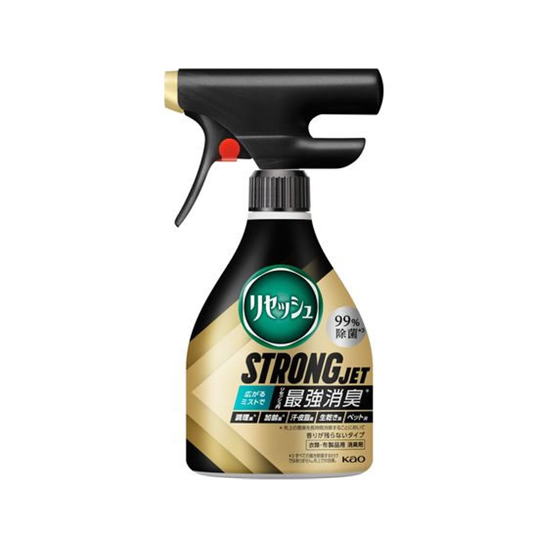 KAO リセッシュ ストロングジェット 香りが残らないタイプ 本体 350mL 1本（ご注文単位1本）【直送品】