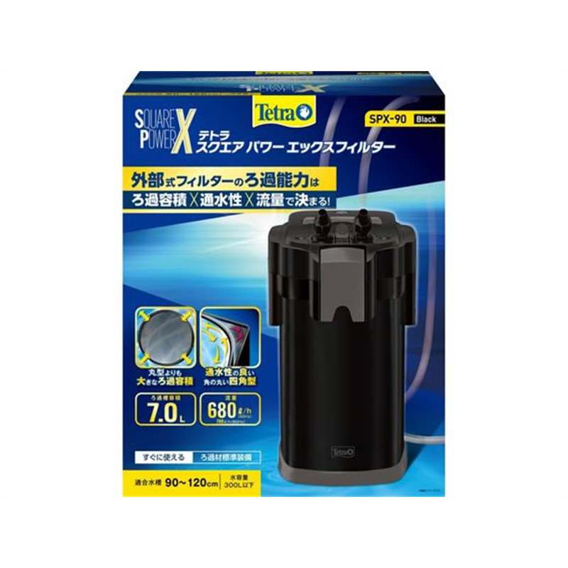 スペクトラムブランズジャパン テトラ スクエアパワーエックスフィルター SPX-9078102 1個（ご注文単位1個）【直送品】