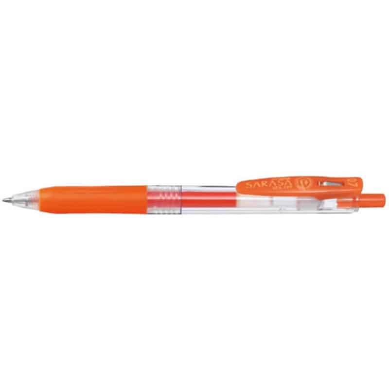 ゼブラ サラサクリップ 0.7mm レッドオレンジJJB15-ROR 1本（ご注文単位1本）【直送品】