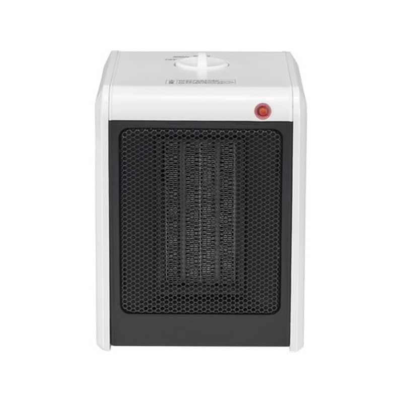 ユアサプライムス ミニセラミックヒーター 600WYKT-S600E(W) 1台（ご注文単位1台）【直送品】