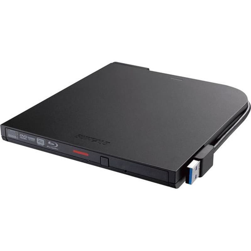 バッファロー USB3.2対応 ポータブルBDドライブ 書込ソフト添付 BKBRXL-PTV6U3-BKB 1台（ご注文単位1台）【直送品】