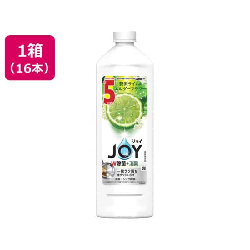 Ｐ&Ｇ 除菌ジョイコンパクト 贅沢ライム&エルダーフラワーの香り 替 特大 670mL×16本 1箱（ご注文単位1箱）【直送品】