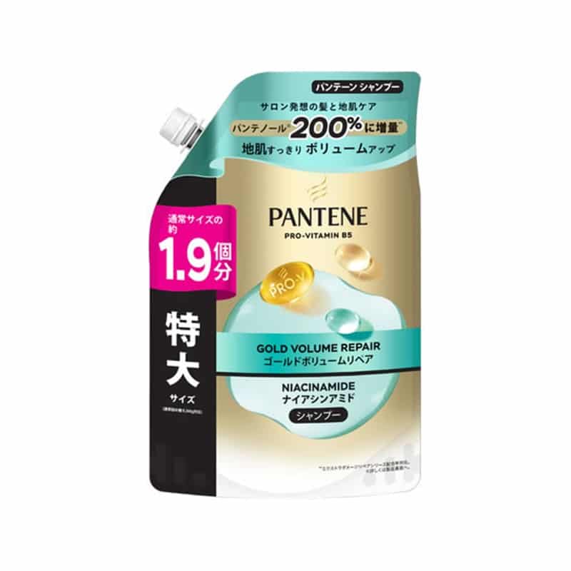 P&G パンテーン ゴールドボリュームリペア シャンプー 詰替 500g 1個(ご注文単位1個)【直送品】